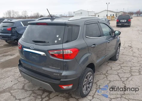 2020 Ford Ecosport Titanium from USA, damaged, VIN MAJ6S3KL8LC318843